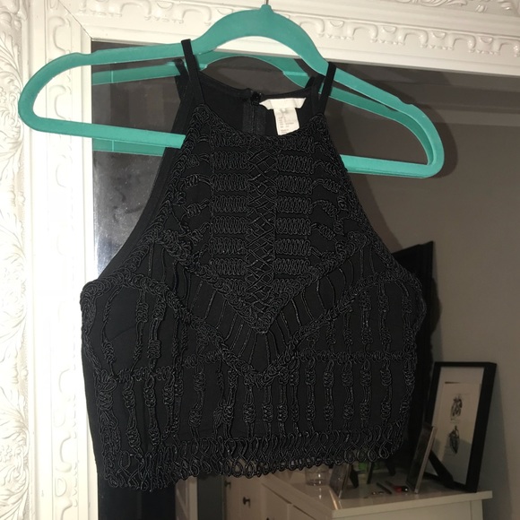 H&M detailed crop top - Picture 1 of 3